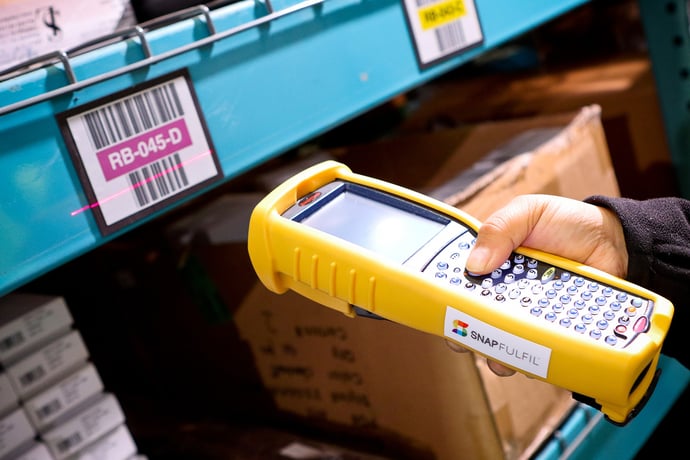RF data collection vs. warehouse management systems