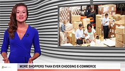 VIDEO: More shoppers than ever choosing e-commerce